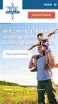 Mobile Screenshot of kidneyresearchni.com